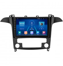 Штатная магнитола Lesko для Ford S-MAX I Рестайлинг 2010-2015 экран 9" 4/32Gb 4G Wi-Fi GPS Top