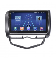 Штатная магнитола Lesko для Honda Jazz I Рестайлинг 2005-2008 экран 9" 4/32Gb 4G Wi-Fi GPS Top