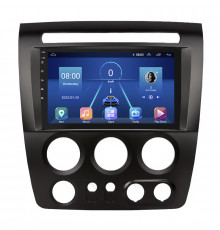 Штатная магнитола Lesko для Hummer H3  2005-2010 экран 9" 4/32Gb 4G Wi-Fi GPS Top