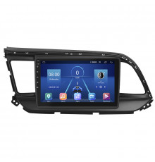 Штатная магнитола Lesko для Hyundai Avante AD 2018-2020 экран 9" 4/32Gb 4G Wi-Fi GPS Top