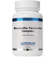 Босвелия и куркумин, Boswellia-Turmeric, Douglas Laboratories, комплекс для восстановления суставов и мышц, 60 таблеток