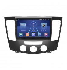Штатная магнитола Lesko для Hyundai Sonata V (NF) Manual AC 2008-2010 экран 9" 4/32Gb 4G Wi-Fi GPS Top