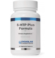 5-НТР плюс, 5-HTP Plus Formula, Douglas Laboratories, с P5P, L-тирозином и L-глутамином, 60 капсул