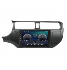 Штатная магнитола Lesko для Kia Rio III 2011-2015 экран 9" 4/32Gb 4G Wi-Fi GPS Top