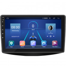 Штатная магнитола Lesko для Mitsubishi Grandis Manual A/C 2003-2011 экран 9" 4/32Gb 4G Wi-Fi GPS Top