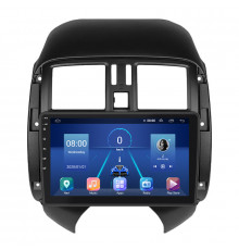 Штатная магнитола Lesko для Nissan Sunny N17 2012-2014 экран 9" 4/32Gb 4G Wi-Fi GPS Top