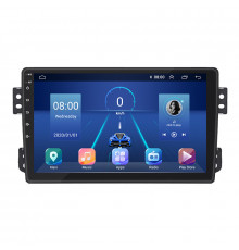 Штатная магнитола Lesko для Opel Agila B 2008-2014 экран 9" 4/32Gb 4G Wi-Fi GPS Top