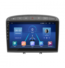 Штатная магнитола Lesko для Peugeot RCZ I Рестайлинг 2012-2015 экран 9" 4/32Gb 4G Wi-Fi GPS Top