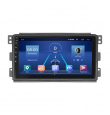 Штатная магнитола Lesko для Smart Fortwo 451 2007-2010 экран 9" 4/32Gb 4G Wi-Fi GPS Top