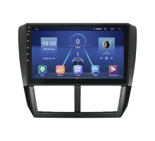 Штатная магнитола Lesko для Subaru Forester III 2007-2011 экран 9" 4/32Gb 4G Wi-Fi GPS Top