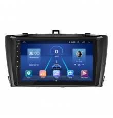 Штатная магнитола Lesko для Toyota Avensis III Рестайлинг 2011-2015 экран 9" 4/32Gb 4G Wi-Fi GPS Top