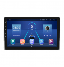 Штатная магнитола Lesko для Toyota Echo  1999-2005 экран 9" 4/32Gb 4G Wi-Fi GPS Top