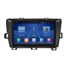 Штатная магнитола Lesko для Toyota Prius III Рестайлинг (XW30) 2011-2015 экран 9" 4/32Gb 4G Wi-Fi GPS Top