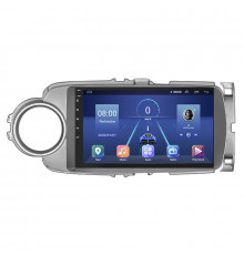 Штатная магнитола Lesko для Toyota Yaris III 2010-2014 экран 9" 4/32Gb 4G Wi-Fi GPS Top
