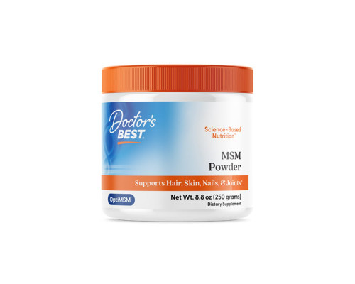 Метилсульфонілметан, МСМ, Best MSM, Doctor's Best, 250 гр.
