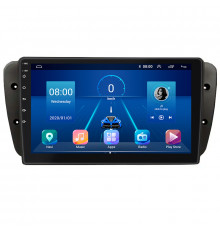 Штатная магнитола Lesko для SEAT Ibiza IV 2008-2012 экран 9" 4/32Gb 4G Wi-Fi GPS Top