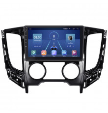 Штатная магнитола Lesko для Mitsubishi Pajero Sport III ver.1 2015-2019 экран 9" 4/64Gb 4G Wi-Fi GPS Top