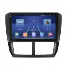 Штатная магнитола Lesko для Subaru Forester III Рестайлинг 2011-2013 экран 9" 4/32Gb 4G Wi-Fi GPS Top