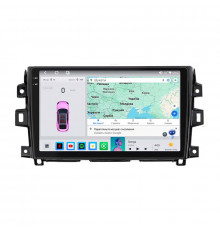 Штатная магнитола Lesko для Nissan NV300  2014-2016 экран 10" 4/64 QLED CarPlay 4G Wi-Fi GPS 360 Prime