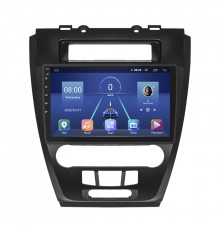 Штатная магнитола Lesko для Ford Fusion I Рестайлинг 2009-2012 экран 10" 4/64Gb 4G Wi-Fi GPS Top