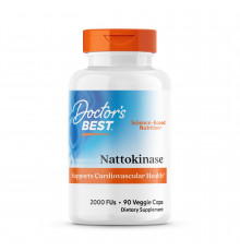 Наттокіназа, Nattokinase, Doctor's Best, 2.000 FUs, 90 капсул