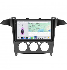 Штатная магнитола Lesko для Ford Galaxy II Рестайлинг ver 2 2010-2015 экран 9" 4/64 QLED CarPlay 4G Wi-Fi GPS 360 Prime