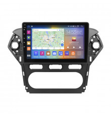 Штатная магнитола Lesko для Ford Mondeo IV Рестайлинг 2010-2014 экран 10" 2/32Gb CarPlay 4G Wi-Fi GPS Prime