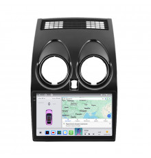 Штатная магнитола Lesko для Nissan Qashqai I 2006-2010 экран 9" 4/64 QLED CarPlay 4G Wi-Fi GPS 360 Prime