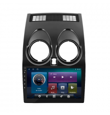 Штатная магнитола Lesko для Nissan Qashqai I 2006-2010 экран 9" 4/32Gb 4G Wi-Fi GPS Top