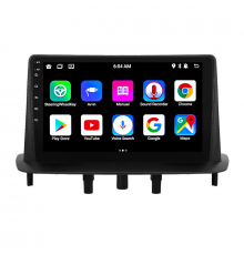 Штатная магнитола Lesko для Renault Megane III 2008-2014 экран 9" 4/64Gb 4G Wi-Fi GPS Top