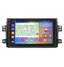 Штатная магнитола Lesko для Suzuki SX4 I (Classic) 2006-2009 экран 9" 4/64Gb CarPlay 4G Wi-Fi GPS Prime
