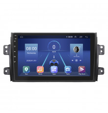 Штатная магнитола Lesko для Suzuki SX4 I (Classic) Рестайлинг 2009-2014 экран 9" 6/128Gb 4G Wi-Fi GPS Top