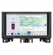 Штатная магнитола Lesko для Volkswagen Crafter I 2006-2011 экран 9" 4/64 QLED CarPlay 4G Wi-Fi GPS 360 Prime