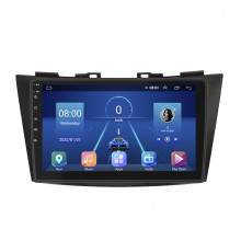 Штатная магнитола Lesko для Suzuki Swift IV Рестайлинг 2013-2017 экран 9" 4/64Gb 4G Wi-Fi GPS Top