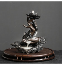 Подставка для благовоний JC2023041300002 Руки Будды с обратным потоком жидкого дыма держатель для ароматических палочек и конусов