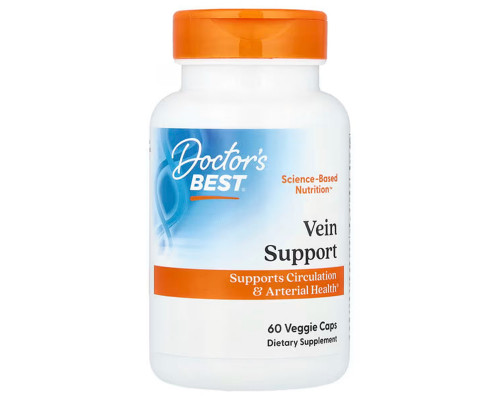 Підтримка здоров'я вен, Vein Support, Doctor's Best, 60 капсул