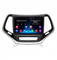 Штатная магнитола Lesko для Jeep Cherokee V (KL) 2013-2018 экран 10" 2/32Gb Wi-Fi GPS Base