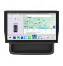 Штатная магнитола Lesko для Nissan Primastar I Рестайлинг 2 2011-2015 экран 10" 4/64 QLED CarPlay 4G Wi-Fi GPS 360 Prime