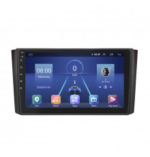 Штатная магнитола Lesko для SsangYong Rexton II 2006-2012 экран 9" 6/128Gb 4G Wi-Fi GPS Top