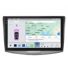 Штатная магнитола Lesko для Volkswagen Passat CC I 2008-2012 экран 10" 4/64 QLED CarPlay 4G Wi-Fi GPS 360 Prime
