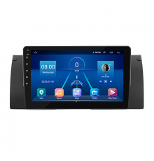 Штатная магнитола Lesko для BMW 5 серии IV (E39) 1995-2000 экран 9" 2/32Gb 4G Wi-Fi GPS Top