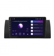 Штатная магнитола Lesko для BMW 5 серии IV (E39) Рестайлинг 2000-2004 экран 9" 2/32Gb CarPlay 4G Wi-Fi GPS Prime