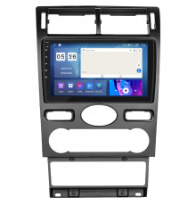 Штатная магнитола Lesko для Ford Mondeo III 2000-2003 экран 9" 4/64Gb CarPlay 4G Wi-Fi GPS Prime