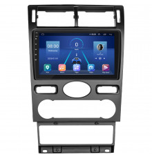 Штатная магнитола Lesko для Ford Mondeo III Рестайлинг 2003-2007 экран 9" 4/64Gb 4G Wi-Fi GPS Top