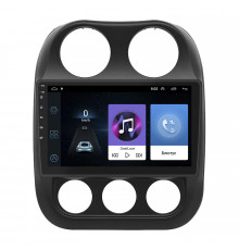 Штатная магнитола Lesko для Jeep Liberty (Patriot)  2006-2016 экран 10" 1/16Gb Wi-Fi GPS Base