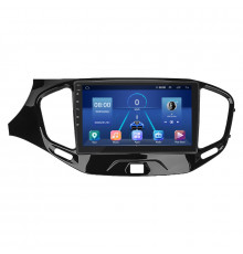Штатная магнитола Lesko для LADA (ВАЗ) Vesta I 2015-н.в. экран 9" 4/32Gb 4G Wi-Fi GPS Top