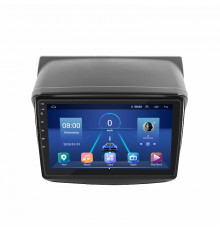 Штатная магнитола Lesko для Mitsubishi Pajero Sport II 2008-2013 экран 9" 4/64Gb 4G Wi-Fi GPS Top