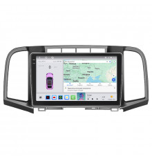 Штатная магнитола Lesko для Toyota Venza I 2008-2012 экран 9" 4/64 QLED CarPlay 4G Wi-Fi GPS 360 Prime