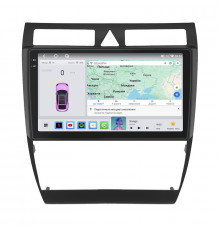 Штатная магнитола Lesko для Audi A6 allroad I (C5) 2000-2006 экран 9" 4/64 QLED CarPlay 4G Wi-Fi GPS 360 Prime