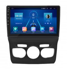 Штатная магнитола Lesko для Citroen C4 II 2010-2016 экран 10" 2/32Gb 4G Wi-Fi GPS Top